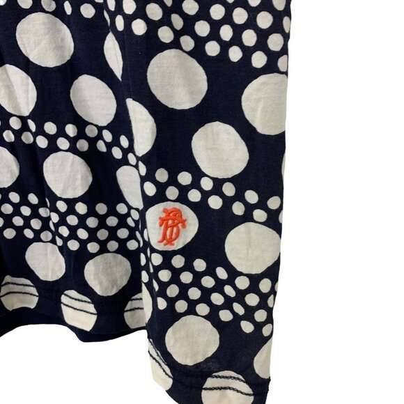Tory Burch Polka Dot Top medium short sleeve Striped Short sleeves Style # 11132 - Picture 2 of 7